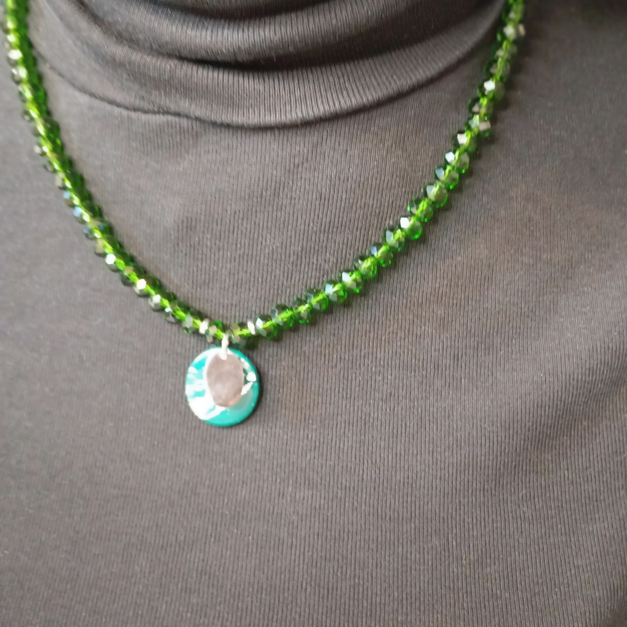 Necklace EDDA– Gold & Silver | Stainless Steel | Handmade with Charms