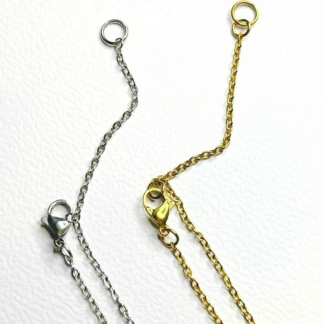 Necklace SAGA – Gold & Silver | Stainless Steel | Minimalist Handmade Design