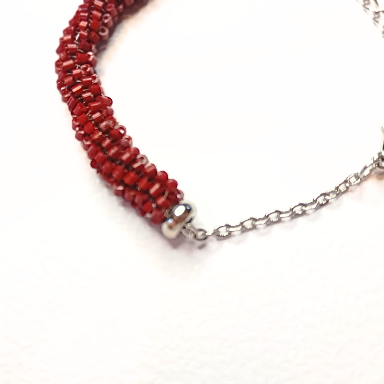 Bracelet HNOSS – Gold & Silver | Stainless Steel | Handcrafted with woven pearls