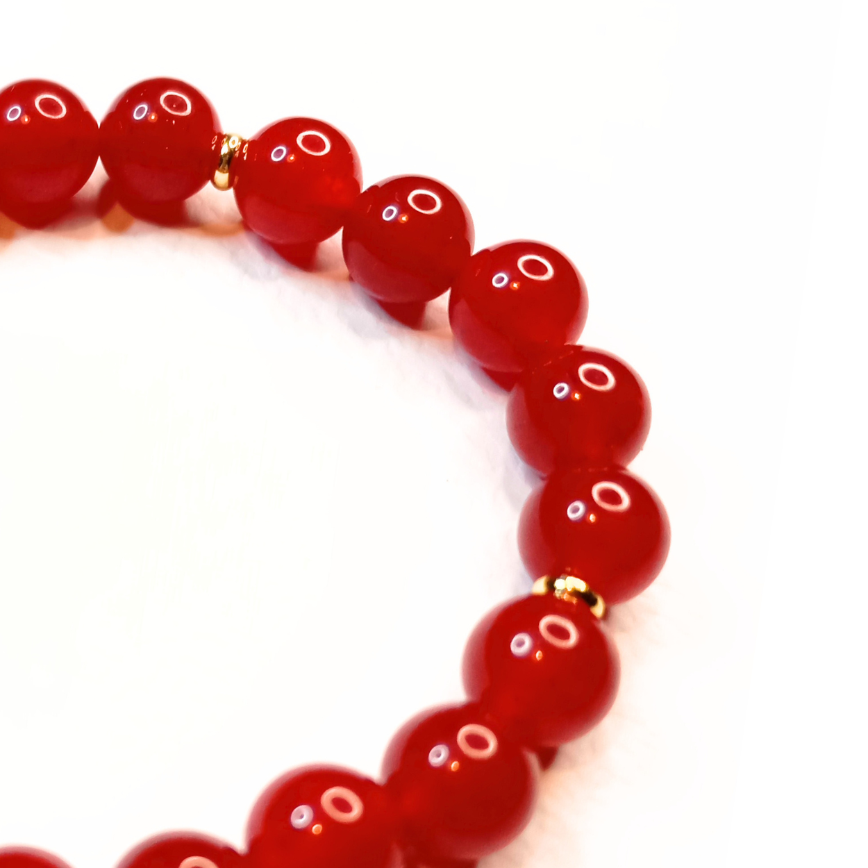 Bracelet IDUN – Gold & Silver | Stainless Steel | Handmade with Natural Stone