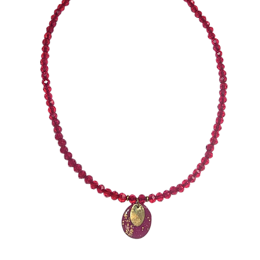 Necklace EDDA– Gold & Silver | Stainless Steel | Handmade with Charms