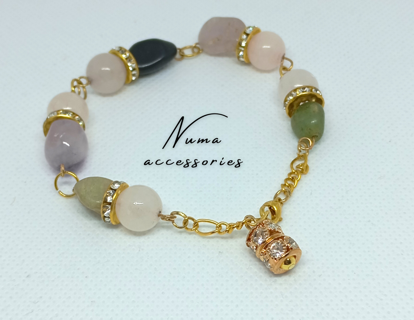 BRACELET WITH DIFFERENT STONES. COLLECTION NATURAL. REFERENCE PUL0043