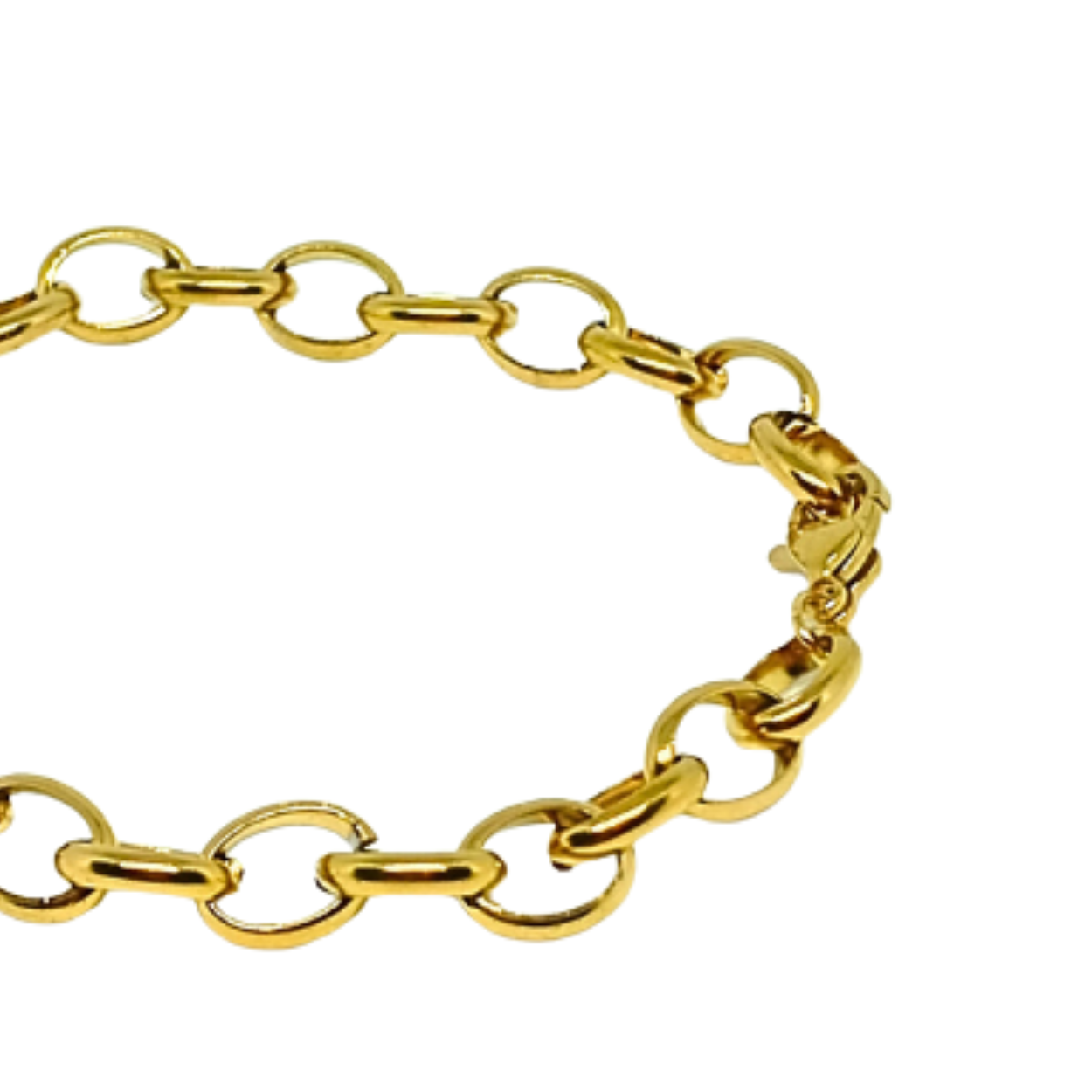 ARMBÅND CLASSY. Guld, rustfrit stål. Kvinde. Håndlavet i Danmark