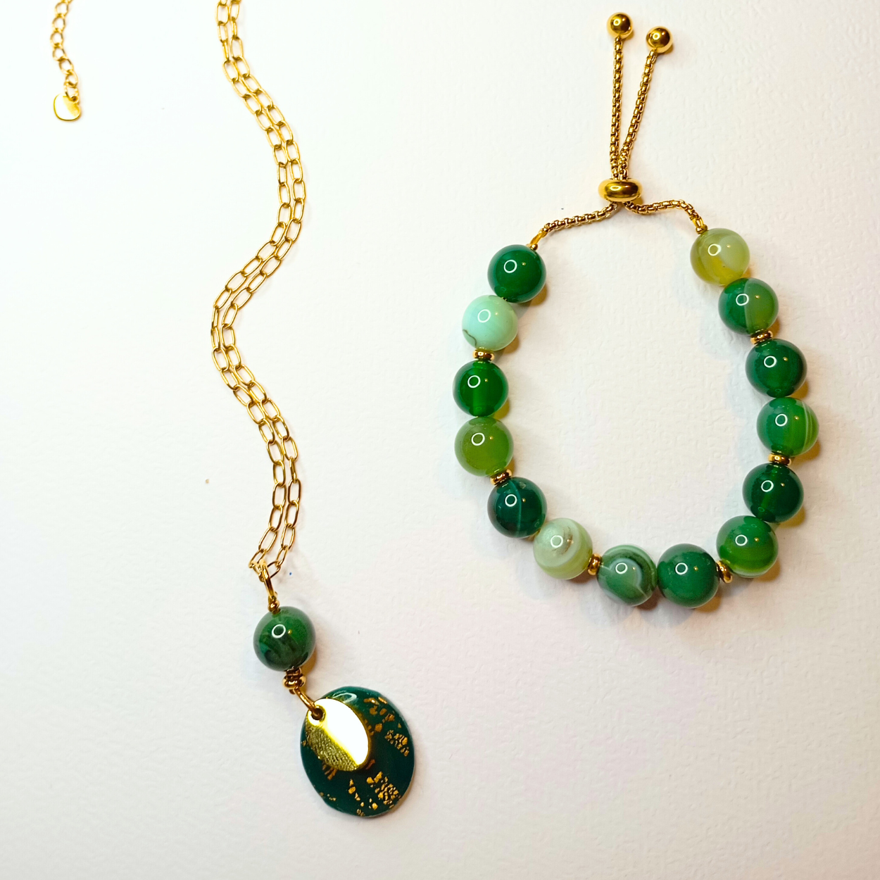 Gavesæt SKADI & IDUN – Håndlavede smykker klar til gave