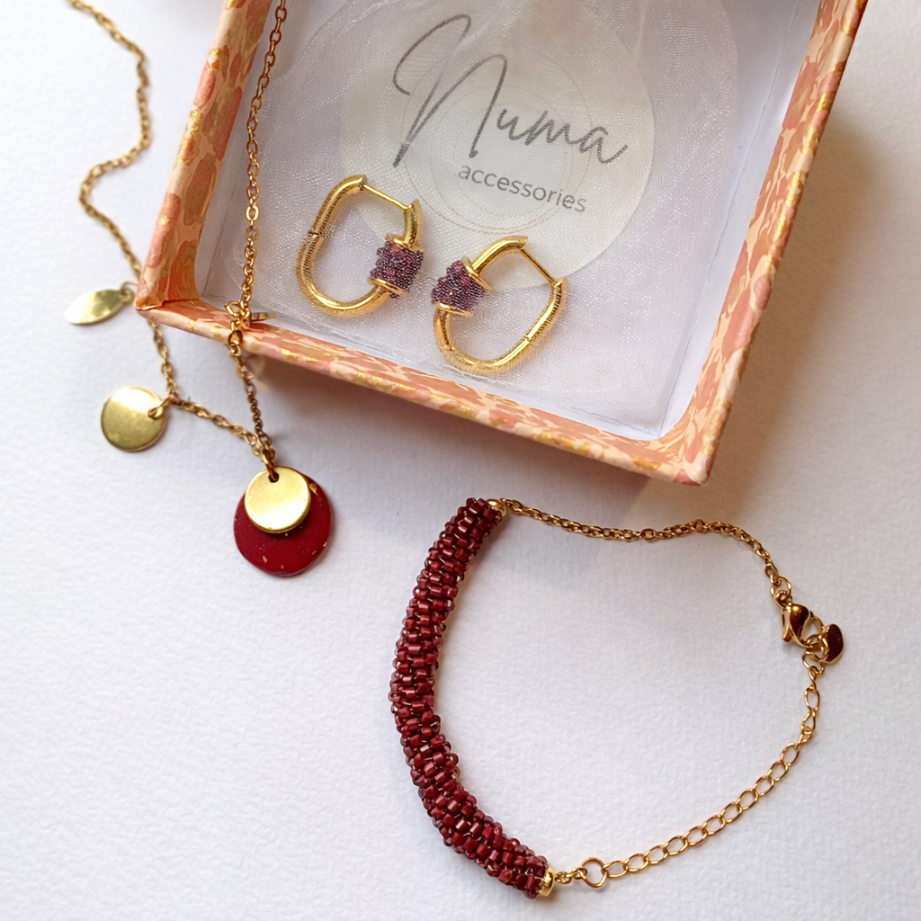 Gavesæt DISER & SOL & HNOSS - Håndlavede smykker klar til gave