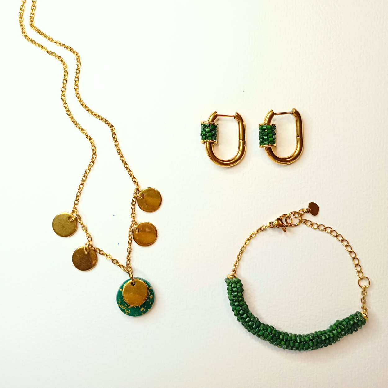 Gavesæt DISER & SOL & HNOSS - Håndlavede smykker klar til gave