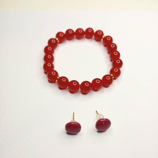 Gavesæt SIV & IDUN - Håndlavede smykker klar til gave